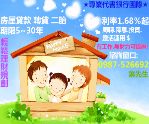 貸款300X250=GIF檔7張輪播