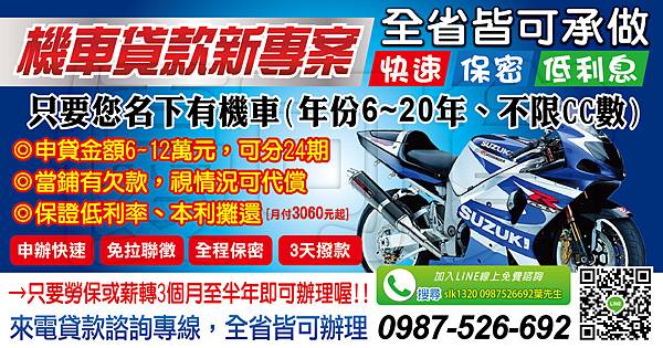 機車貸款有浮水印 機車貸款有浮水印