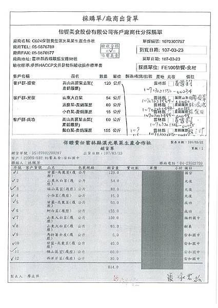 107.3.23-漢光高麗菜、鵝白菜-產銷履歷(2)