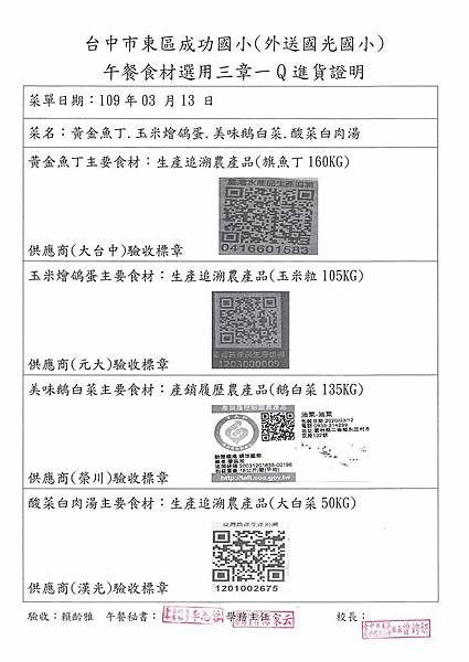 109.3.13-大台中旗魚丁-Q、元大玉米粒-Q、榮川鵝白菜-產銷履歷、漢光大白菜-Q(1).jpg