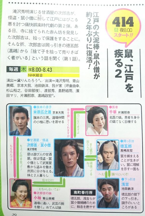 預告 鼠 江戸を疾る2 第2話高木雄也出演 ジャニーズ情報 皇后ブログ 痞客邦 預告 鼠 江戸を疾る2 第2話高木雄也出演 ジャニーズ情報 皇后ブログ 痞客邦