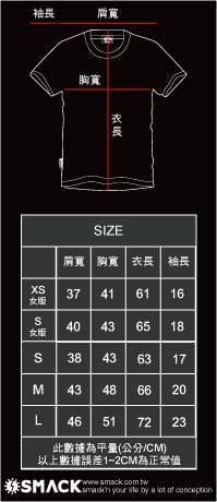 衣服尺寸對照表 衣服尺寸對照表