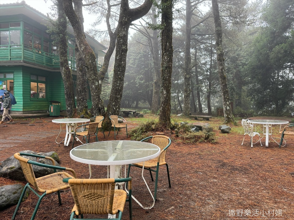 煙雨迷濛中的高山仙境【福壽山農場_天池】具有靈氣終年不竭，池