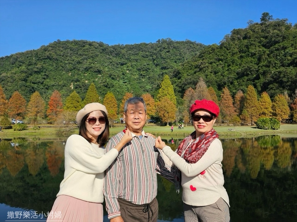 一年四季都好拍的秘境【蜊埤湖】絕美湖光山色倒影，肥肥鴨鵝戲水