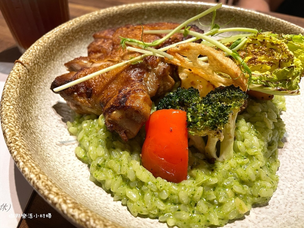 宜蘭隱藏版手作料理【蘭煮漢】青醬燉飯、義大利麵搭配香煎沙朗牛