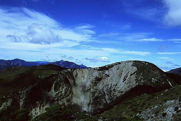 大水窟 東北側崩壁