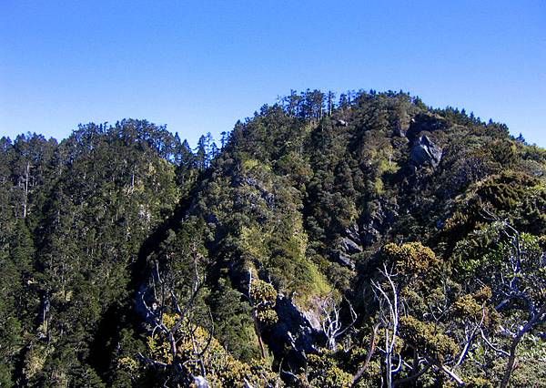 回望小關北山頂