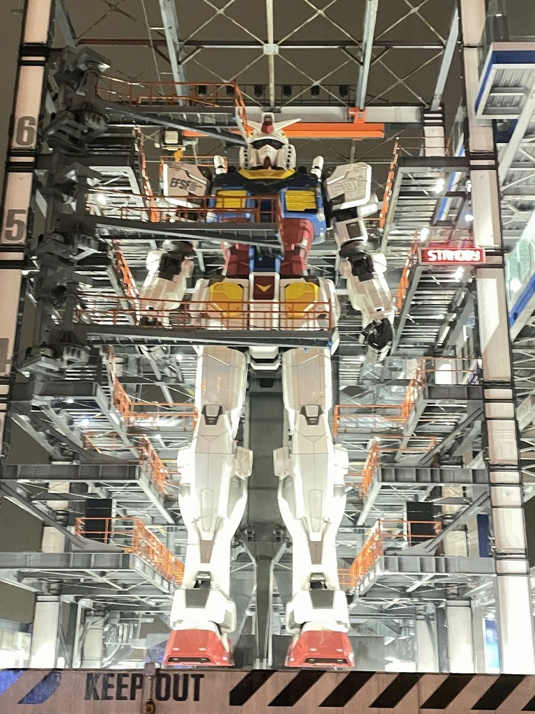 嵐の中で輝いてGUNDAM FACTORY YOKOHAMA