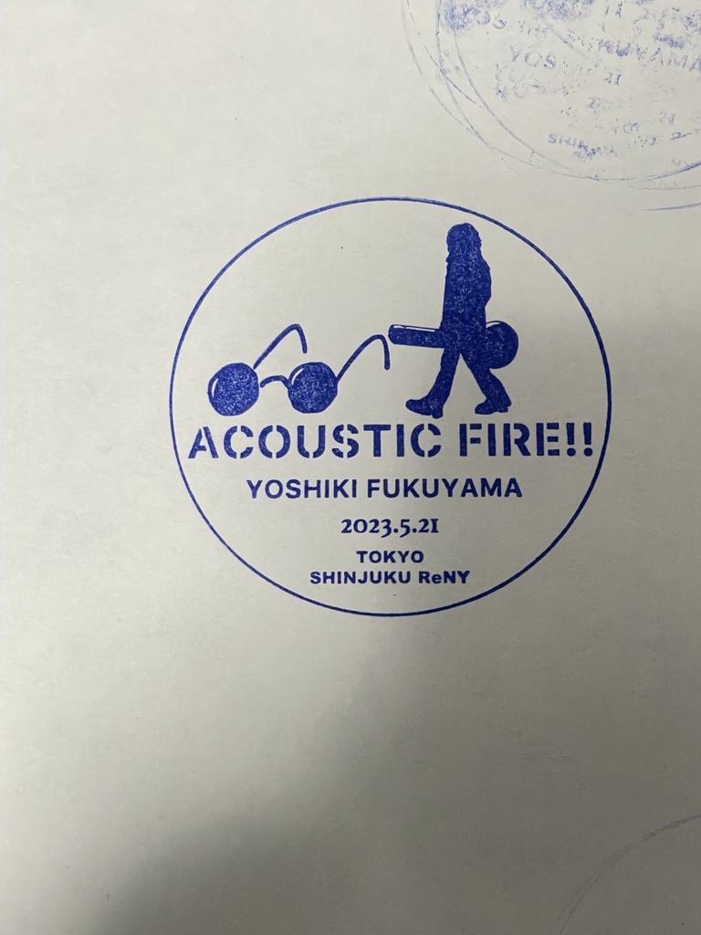 【セットリスト&レポ】ACOUSTIC FIRE!! YOS