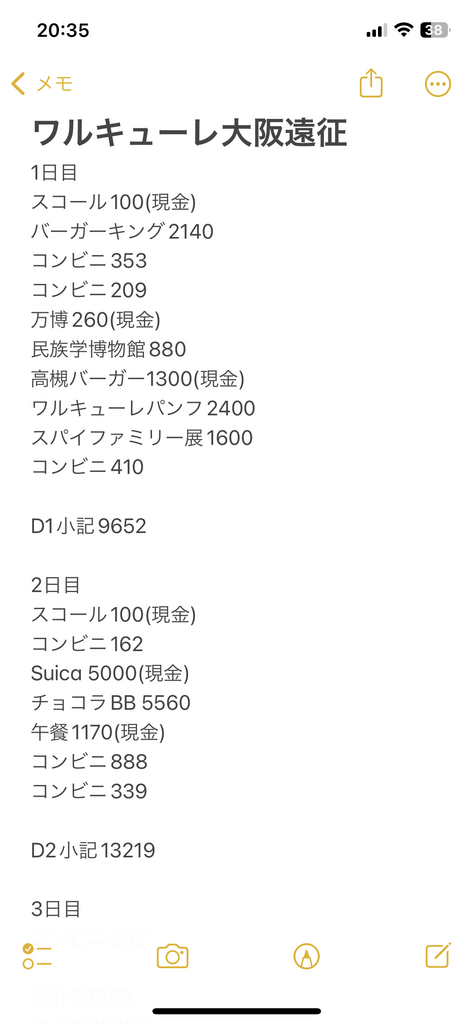 2023ワルキューレ ラスミ大阪遠征2~3日目(完)