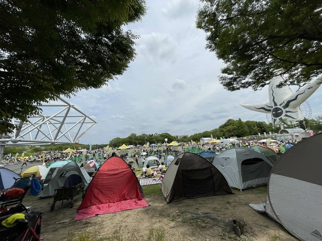 (未完)万博記念公園、国立民族学博物館中庭-タクティクスオウ