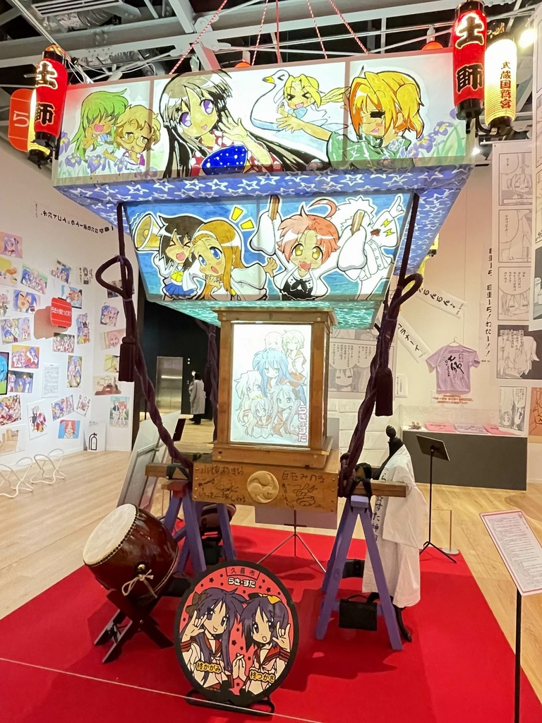 成長していく展示会　らき☆すた さいたま展「らき☆たま」　ゆ