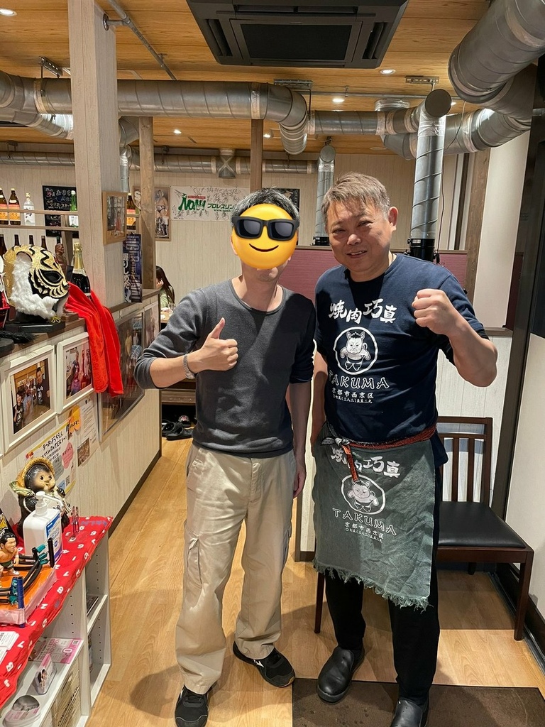 元プロレスラー佐野直喜選手のお店、焼肉巧真に行ってみた