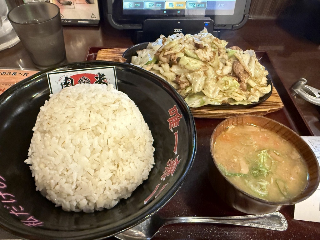 肉米 雄一飯店の豚鉄板を食べに行ってみた！