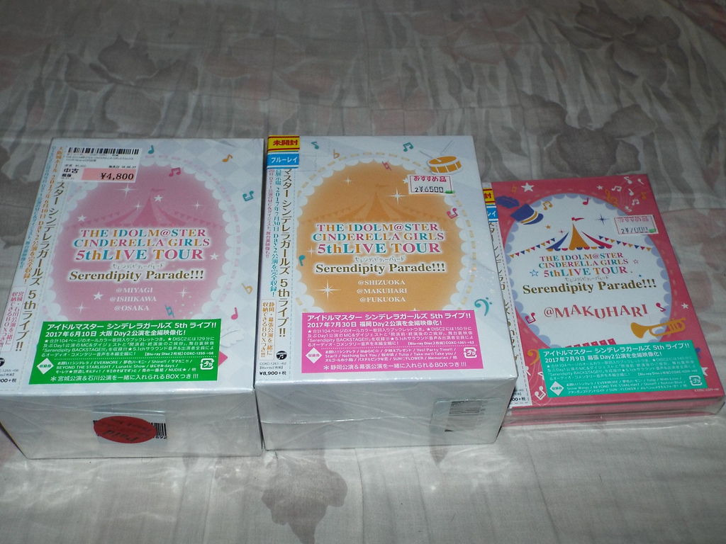 THE IDOLM@STER CINDERELLA GIRLS 5thLIVE TOUR Serendipity Parade