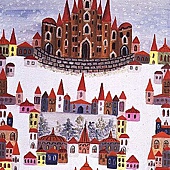 A Castle and Surrounding Town in the Snow.jpg