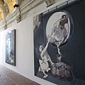 內部太空洞，展覽一些畫