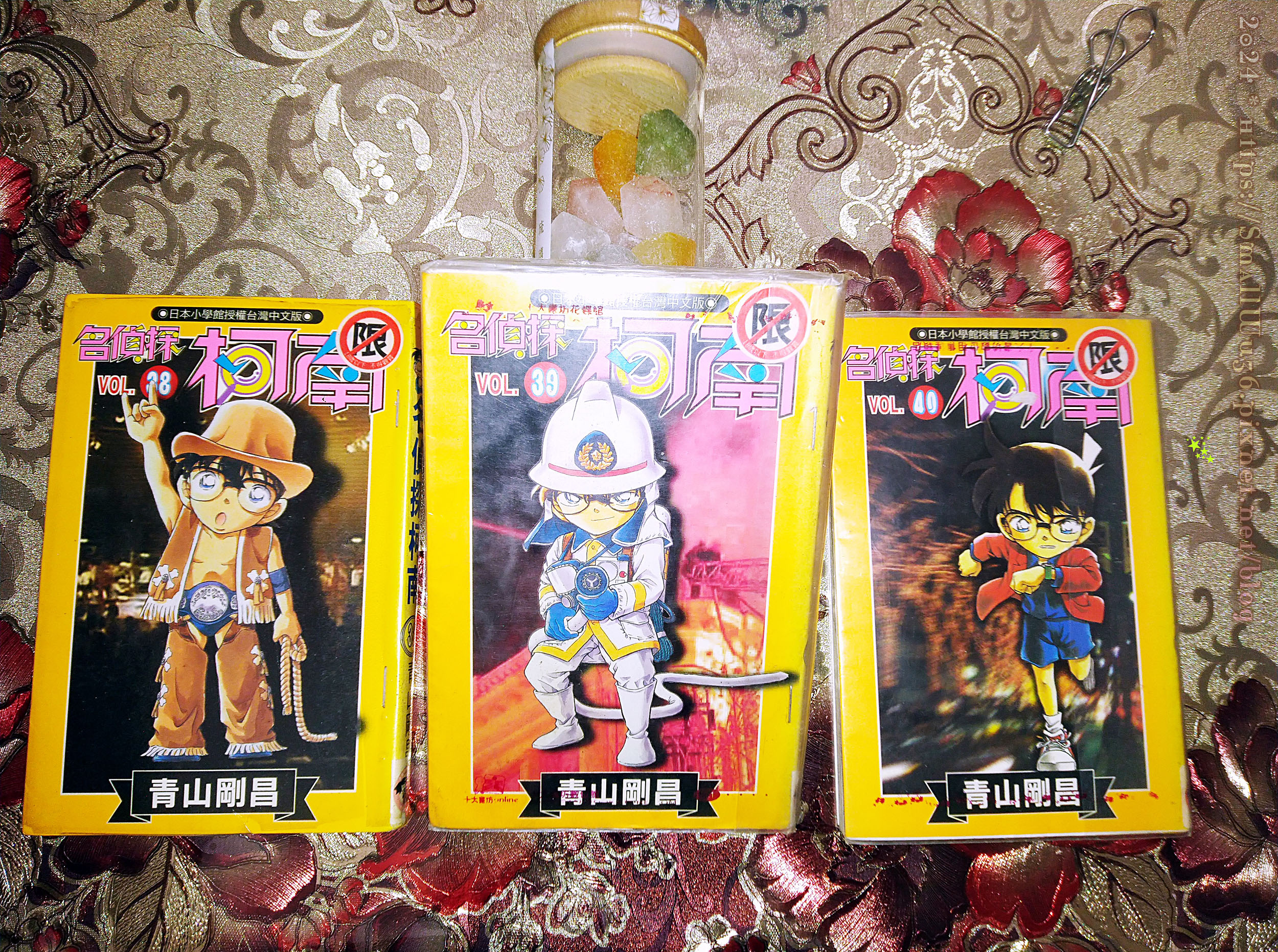 青山剛昌《名偵探柯南》38 - 40 集.jpg