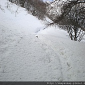 018.前往稚內公園的路積滿了雪