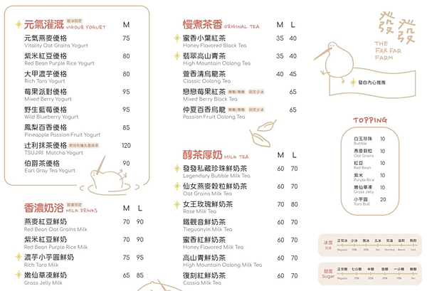 #發發牧場 #2023發發牧場菜單menu #The far far farm