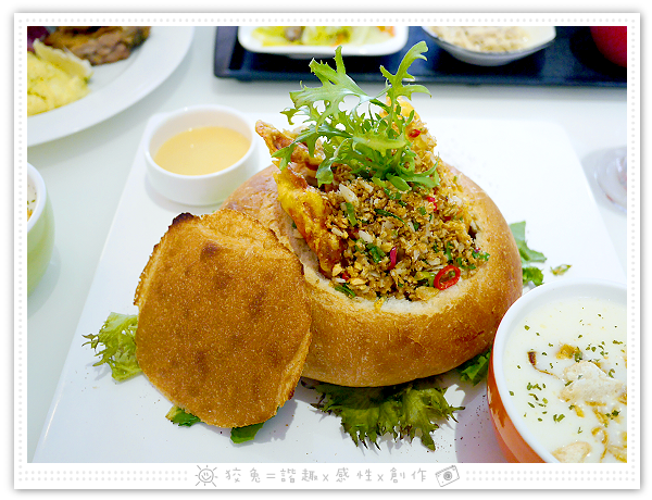 台南食記 涵花庭 台南安平區美食景點餐廳 熱炒系列之鹹酥軟殼蟹盅 經典早午餐 左宗棠雞肉簡餐 歡迎團體包場 狡兔pen吃pen喝全紀錄 Pchome 個人新聞台
