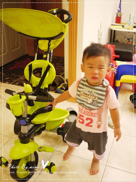 smart trike yellow