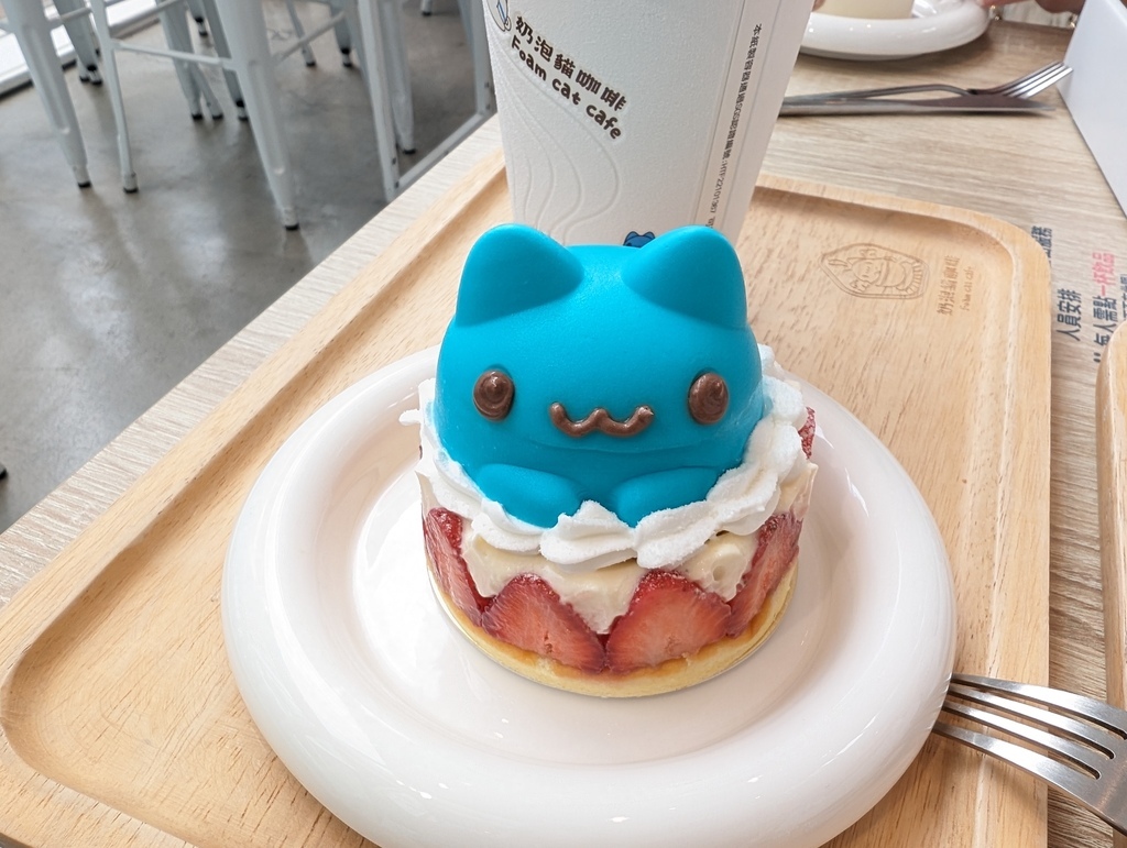 台中「奶泡貓咖啡 FOAM CAT CAFE」