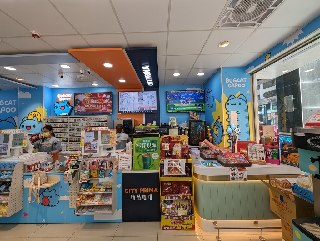 高雄「7-ELEVEn 重化門市(咖波主題店)」