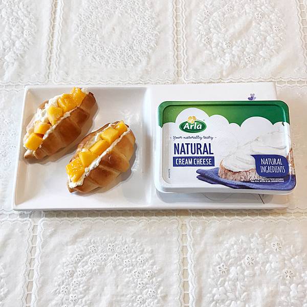 Mango croissant cream cheese Arla