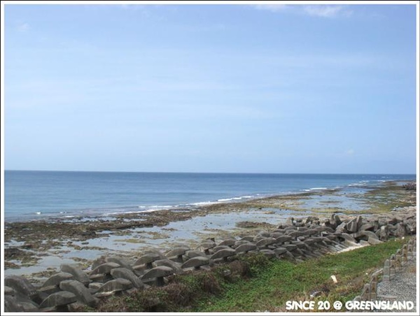 綠島的海岸