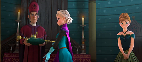 elsa ice gloves
