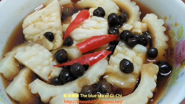 樹子蒸苦瓜 樹子蒸苦瓜