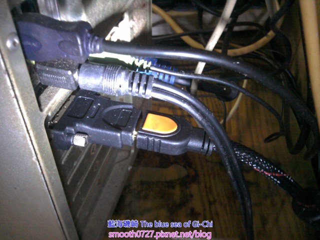 電腦連接液晶電視的方法(DVI to HDMI)