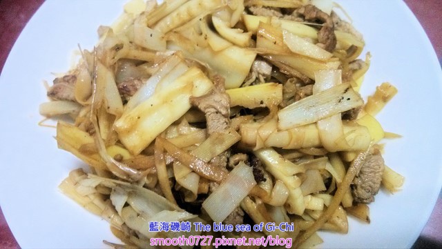 桂竹筍炒肉絲 桂竹筍炒肉絲