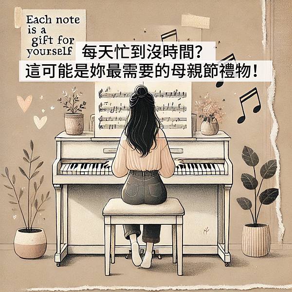 【30+學鋼琴】母親節自我投資｜成人零基礎鋼琴課5折→限5名