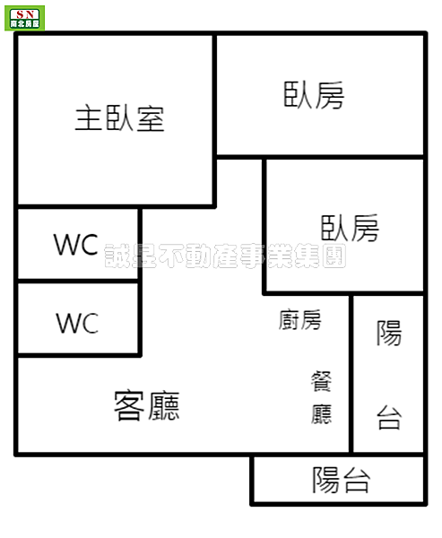 大新國小裝潢美三房