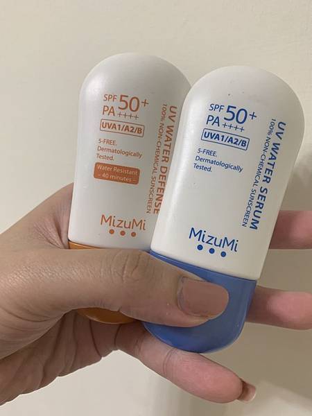 【保養開箱】MizuMi防曬、SPF50+、敏感肌適用防曬礦物防曬