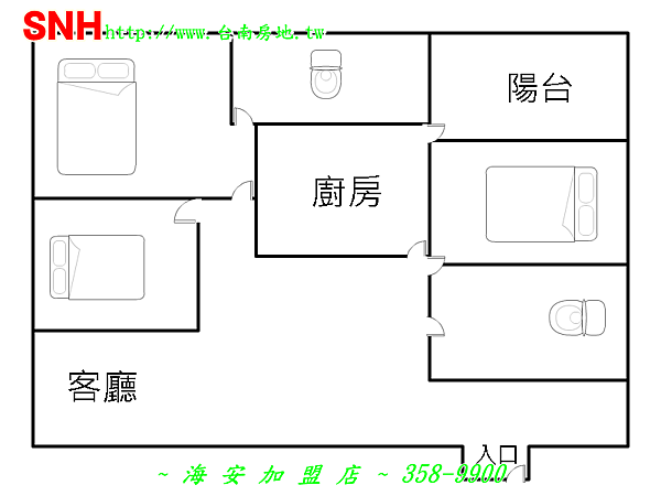 北85