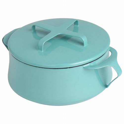 DANSK 18cm 雙握把 琺瑯鍋 鍋蓋當鍋墊 DANSK 18cm 雙握把 琺瑯鍋 鍋蓋當鍋墊