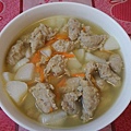 肉羹菜頭湯