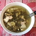 福菜肉片湯