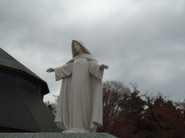 聖母瑪莉亞雕像‧百年女子修道院‧函館