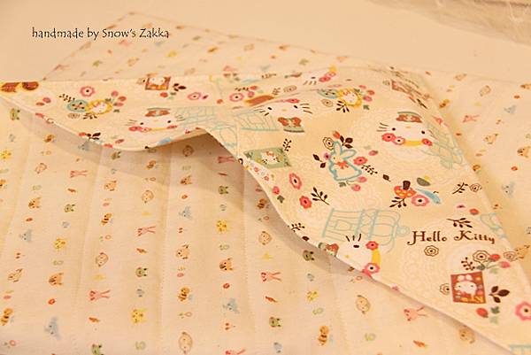 zakka357~Hello Kitty_嬰兒包巾-3