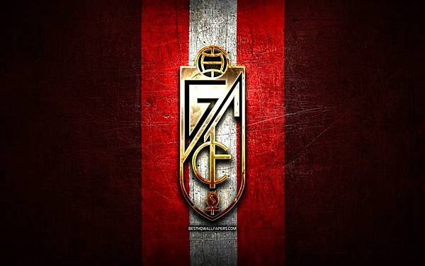 thumb2-granada-cf-golden-logo-la-liga-red-metal-background-football.jpg