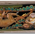 日光東照宮神廄舍上的猴子雕刻