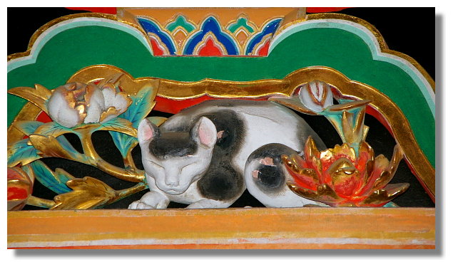 日光東照宮眠貓(正面) 日光東照宮眠貓(正面)