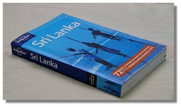 向友人借的斯里蘭卡Lonely Planet旅遊書