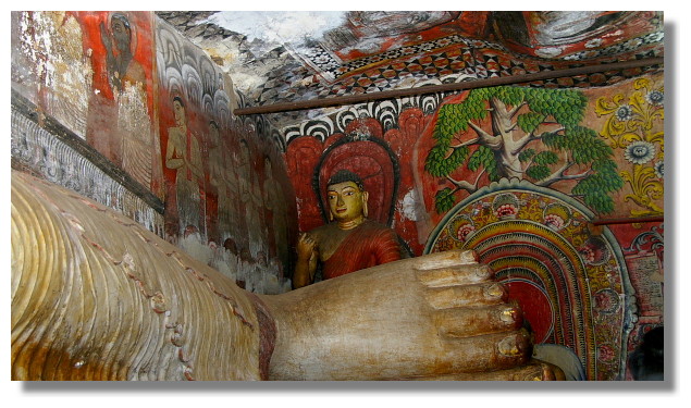 丹布拉石窟廟(Dambulla Cave Temples)