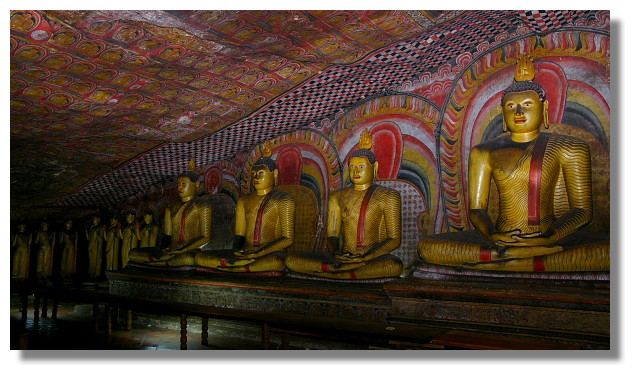 丹布拉石窟廟(Dambulla Cave Temples)