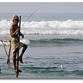 立釣(stilt fishing)